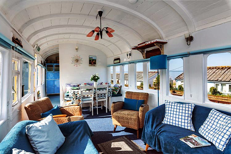 Railway Carriage is located in Minehead