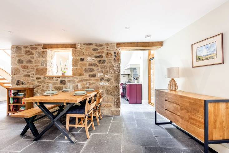 Moorlands Barn is in Belstone, Devon